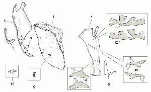 Front body - Front shield