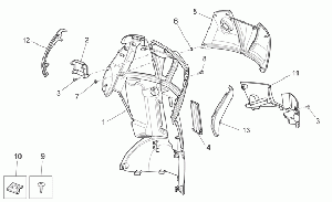 Front body - Internal shield