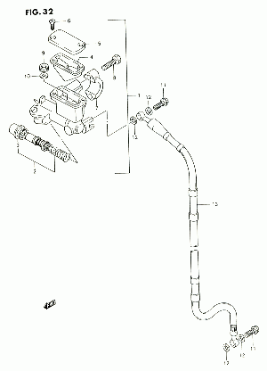 32-Etujarrun sylinteri