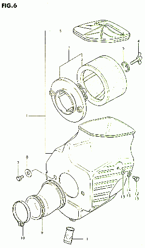 06-Ilmansuodatinkotelo, -suodatin