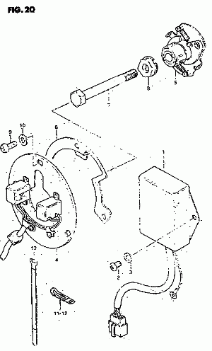 20-CDI, sytytys