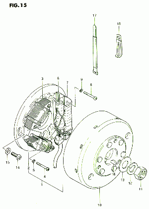 15-Vauhtipyörä, alakäämi