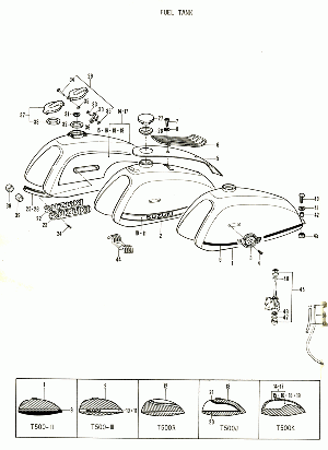 24-Bensatankki T500 II /III / 71-