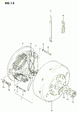 13-Vauhtipyörä, alakäämi
