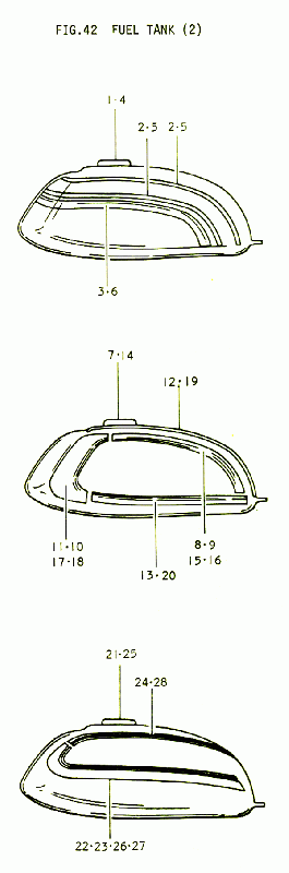 42-Polttoainesäiliön tarrat