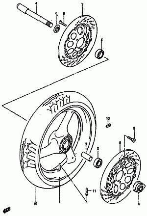 73-Etupyörä J/K