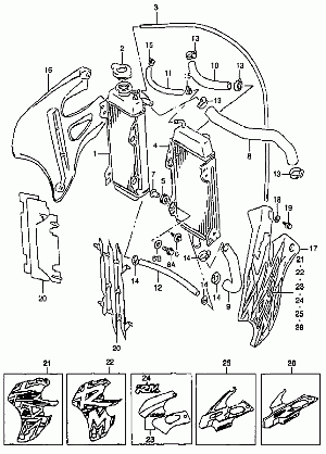 16-Jäähdyttimet, suojamuovit