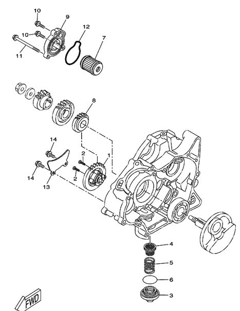 YZF 125 Mallit