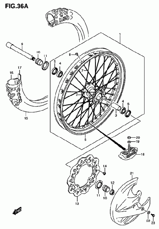 RMZ 250 Alkuperäisluettelot