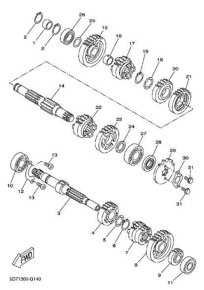 WR 125 Mallit