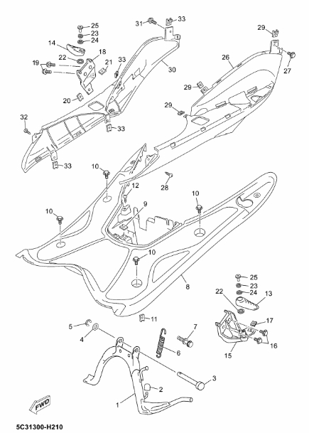 50 cc Scootterit