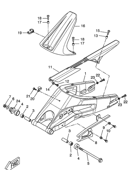 YZF 125 Mallit