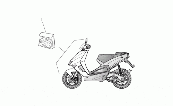 50 cc Scootterit