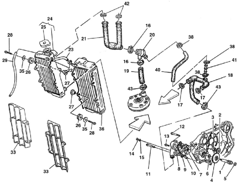 125 cc Alkuperäisosat
