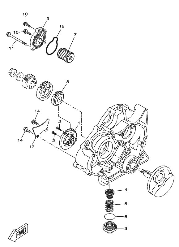 YZF 125 Mallit