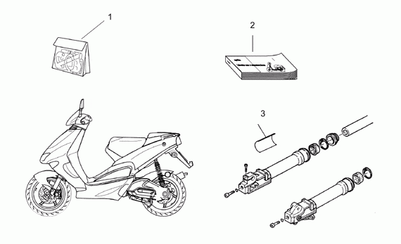 50 cc Scootterit