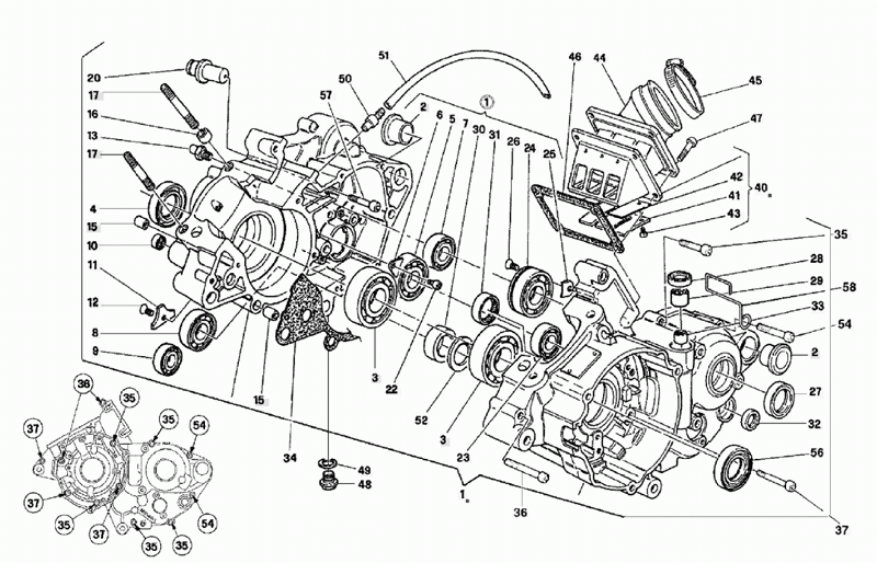 125 cc Alkuperäisosat