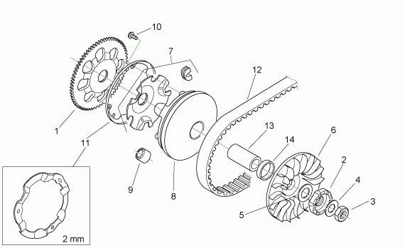 50 cc Scootterit