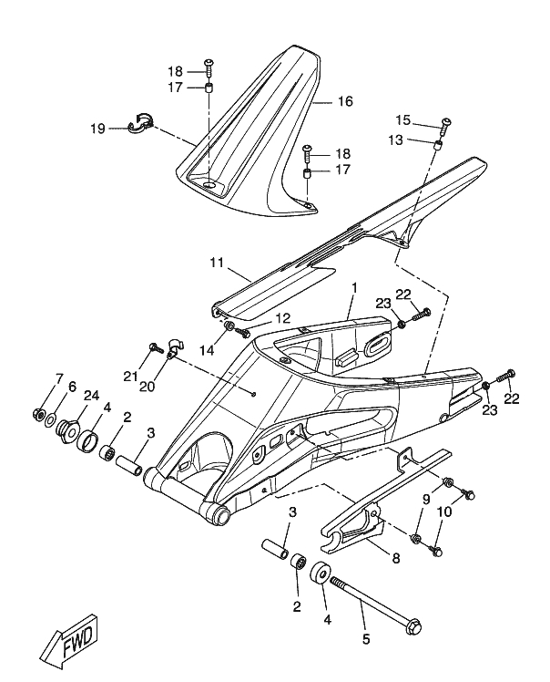 YZF 125 Mallit