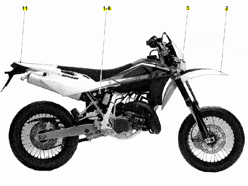 125 cc Alkuperäisosat