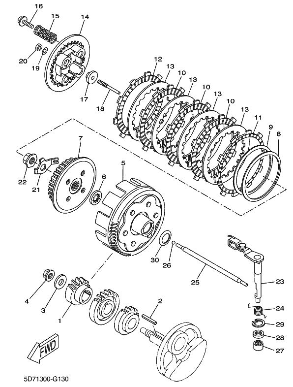 WR 125 Mallit