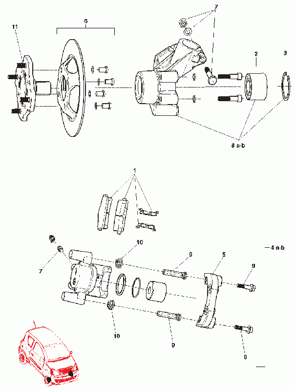 MicroCar mallikoht. osat