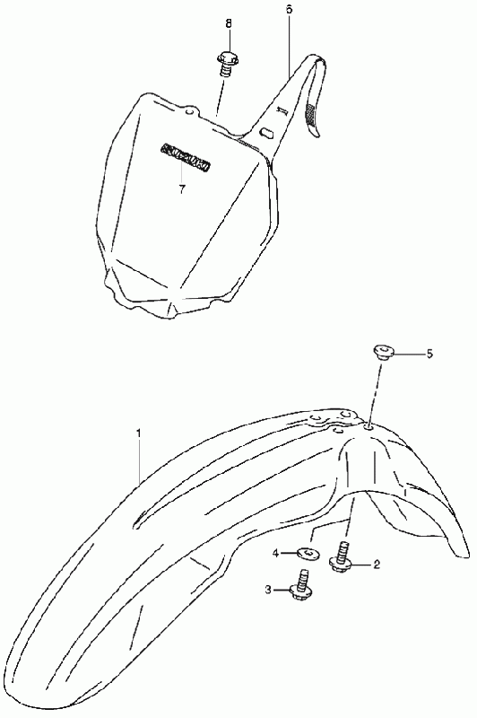 RM-250 Alkuperäisluettelot
