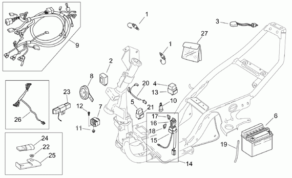 50 cc Scootterit