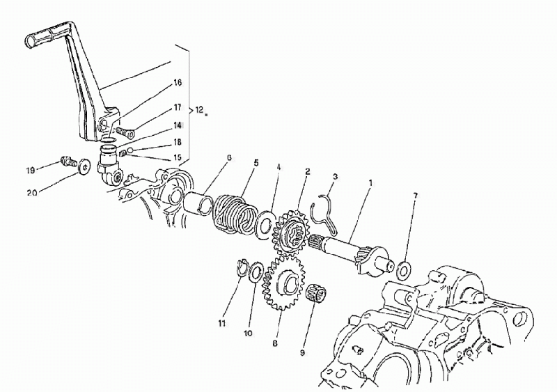 125 cc Alkuperäisosat