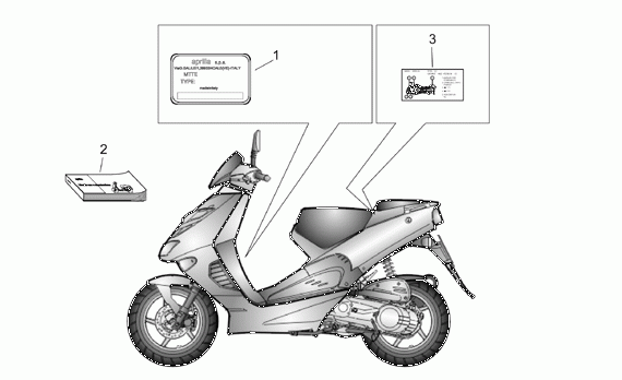 50 cc Scootterit