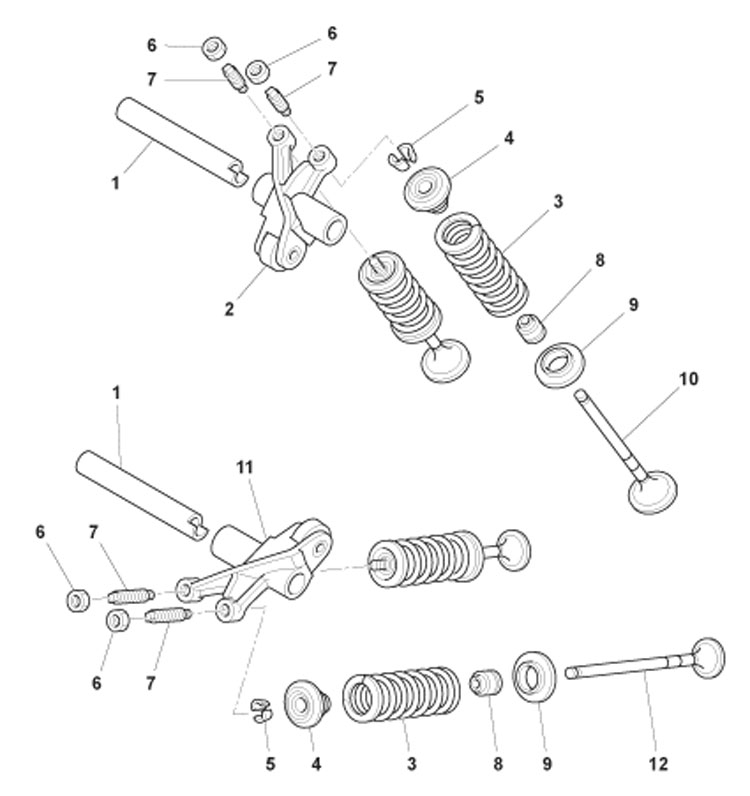 125 cc Alkuperäisosat
