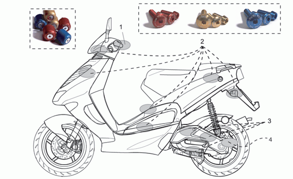 50 cc Scootterit
