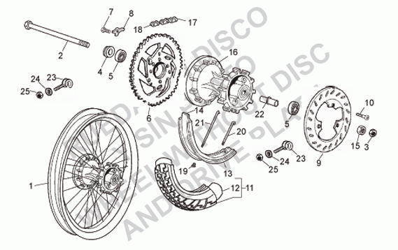 50 cc Vaihteelliset mallit