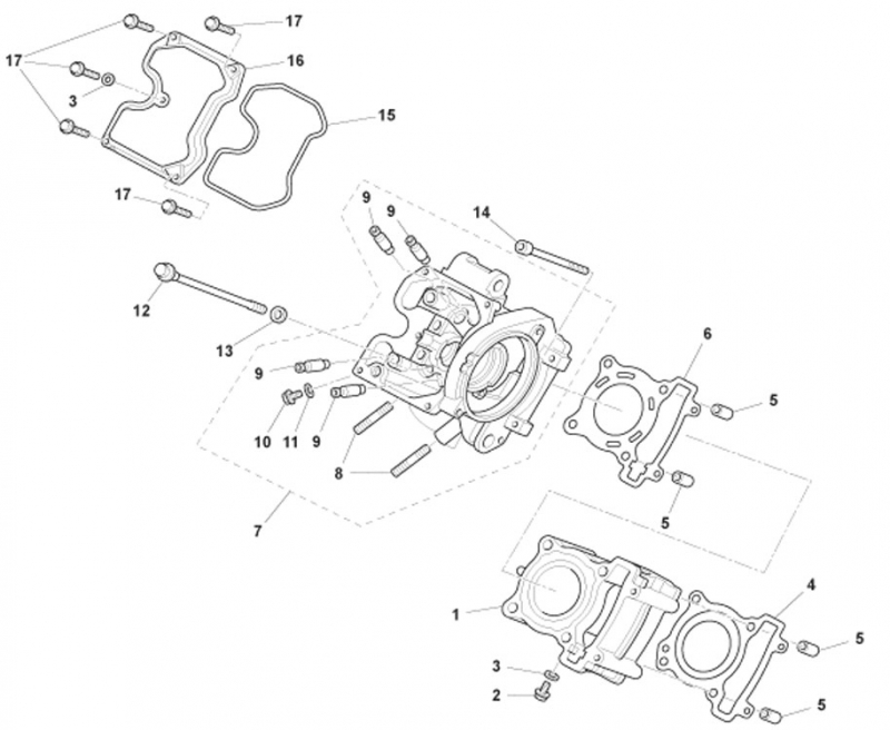 125 cc Alkuperäisosat