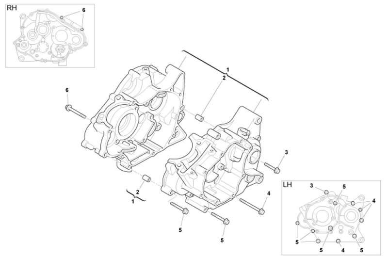 125 cc Alkuperäisosat
