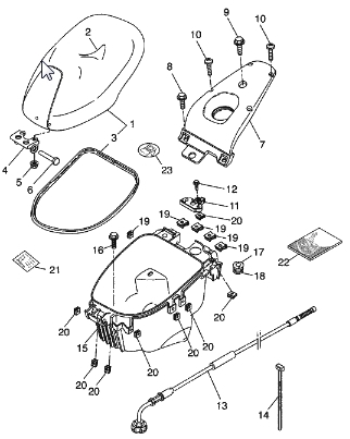 50 cc Scootterit