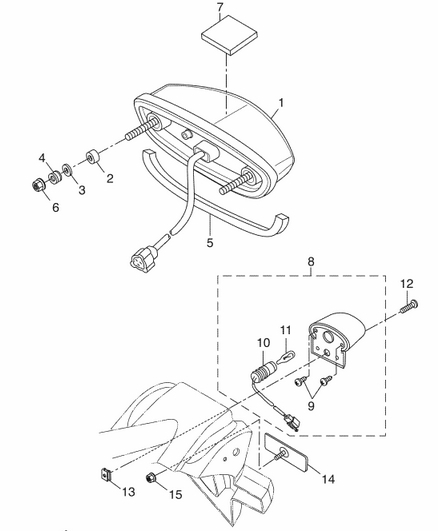 YZF 125 Mallit