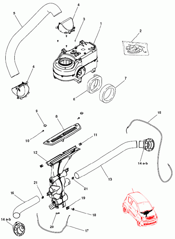 MicroCar mallikoht. osat