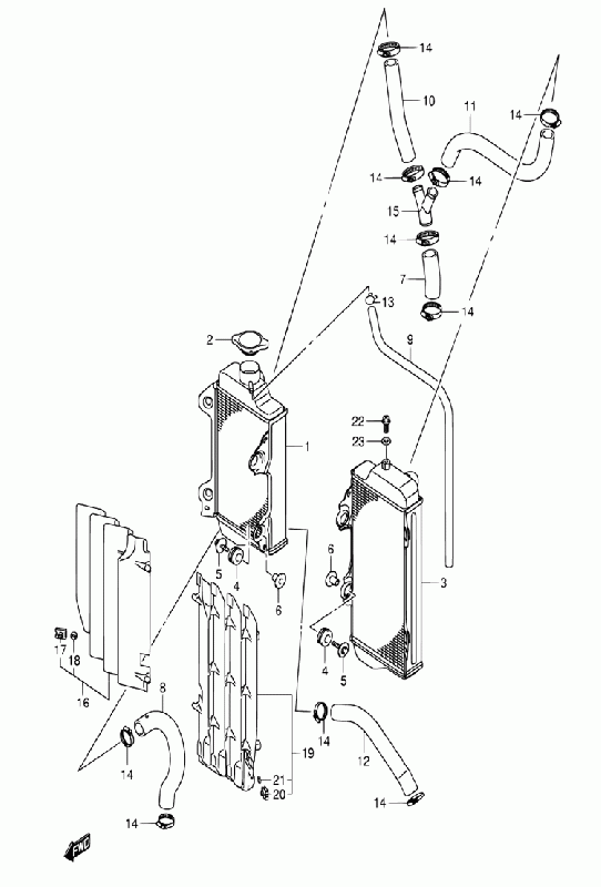 RMZ 250 Alkuperäisluettelot