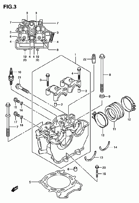 RMZ 250 Alkuperäisluettelot