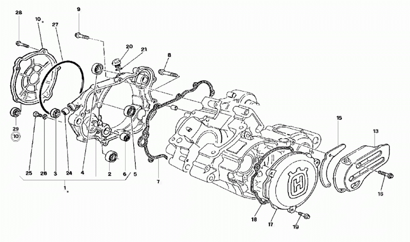 125 cc Alkuperäisosat