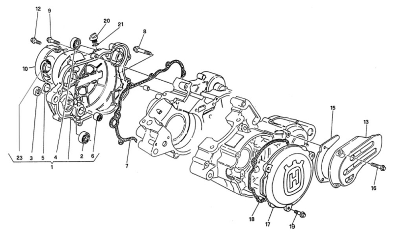 125 cc Alkuperäisosat