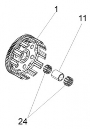 KYTKINKRUUNU RX/SX50