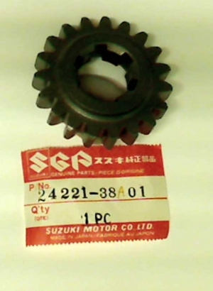 GEAR,2ND DRIVE,NT:19
