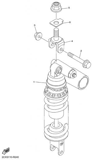 Rear suspension