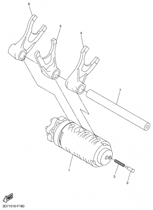 Vaihderumpu ja haarukat