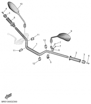 Ohjaustanko ja vaijerit