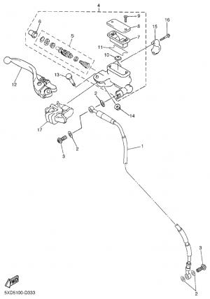 Etujarrun pääsylinteri