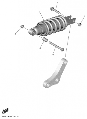 Rear suspension