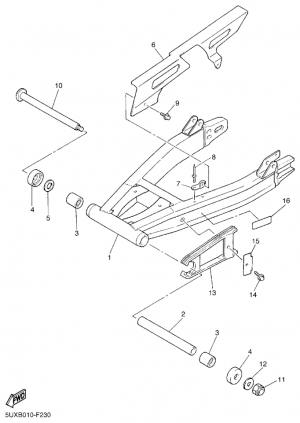 Takahaarukka ja jousitus